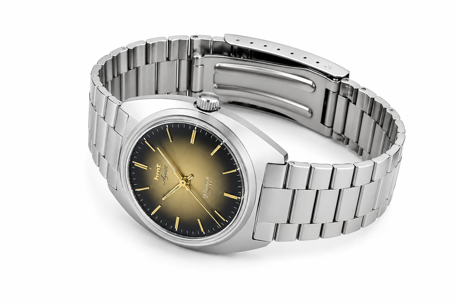 HMT Ajeet Vintage Manual Winding Stainless Steel Watch for Men 3