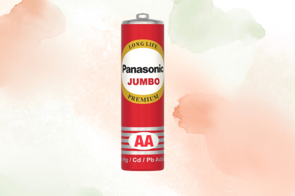 Panasonic Jumbo AA Zinc Carbon 1.5V Batteries Pack of 10 3