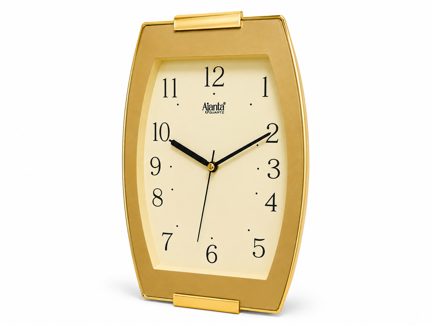 Ajanta 1337 Golden Wall Clock 11 Inch with 1 Year Warranty 3