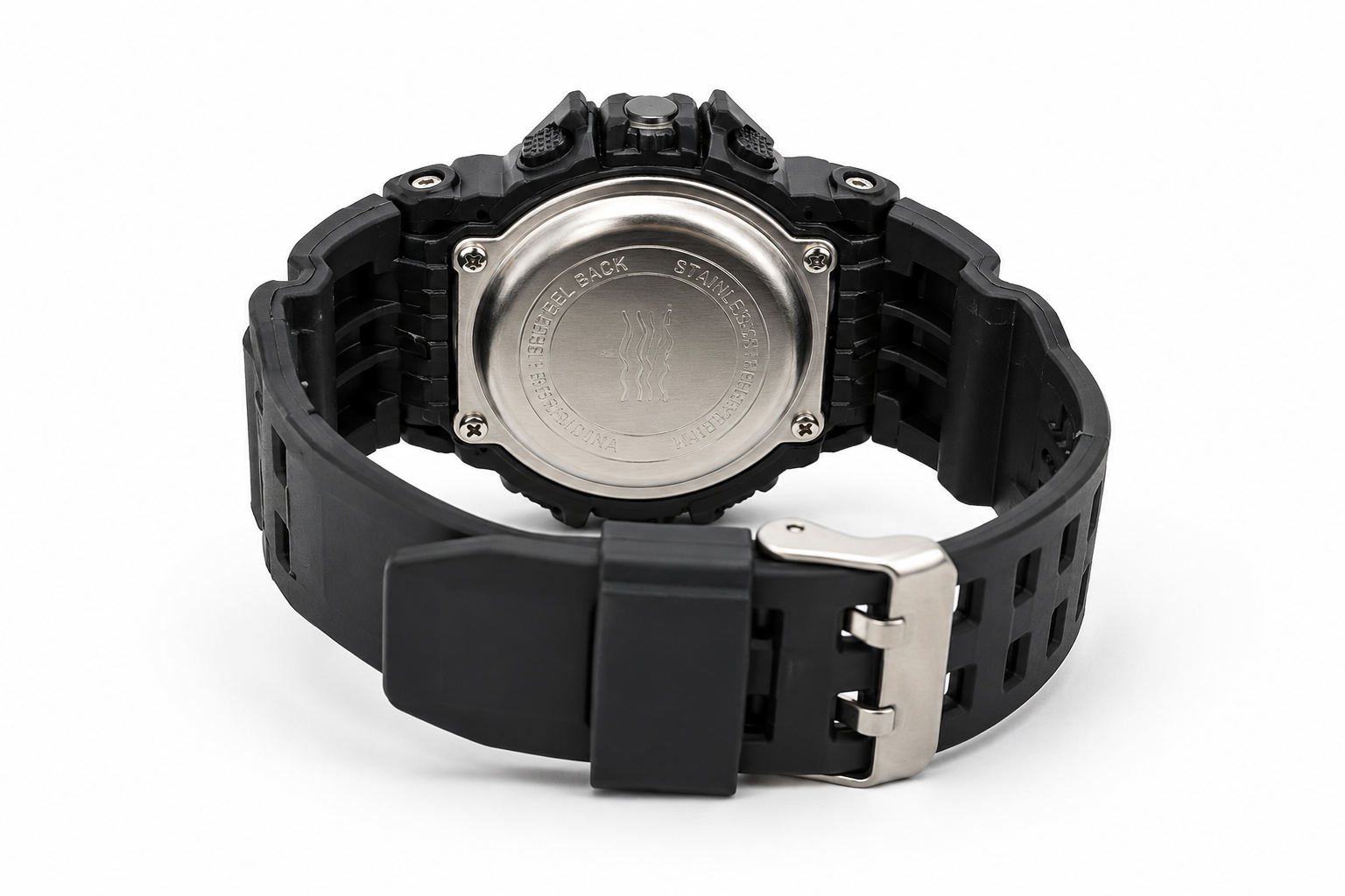 Water Resistant Digital Sports Watch for Men Black Outdoor Adventure Watch 4