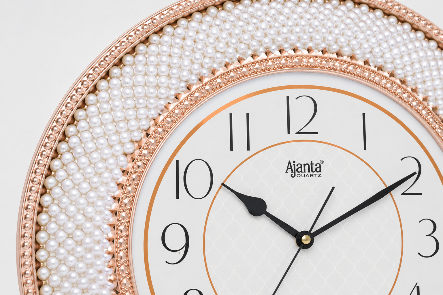 Ajanta 8777 Copper Designer Sweep Wall Clock – Silent with 1-Year Warranty 3